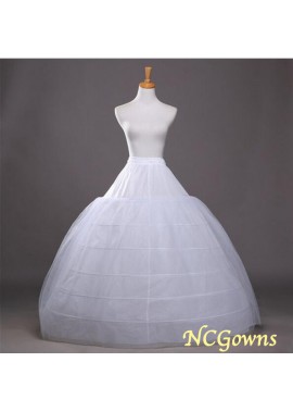 Increase the bride's wedding dressing skirt to increase the diameter of 120CM six steel ring two-layer yarn super Petticoat T901554187342